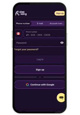 SlapKong Casino login